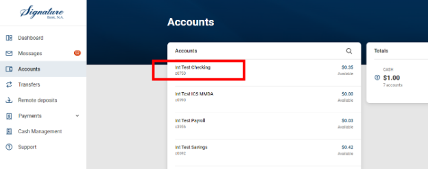 View and Download Transaction Information 2